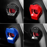 Startknop Cover Auto – Beschermkap voor Start/Stop Systeem met Sportieve Look