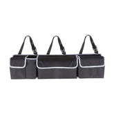 Universele Auto Stoel Rugleuning Opbergtas, Plus Size Opbergruimte 600D Oxford Doek Grote Capaciteit Met Meerdere Zakken