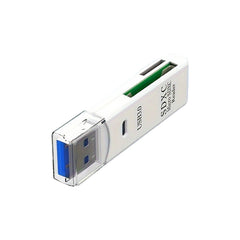USB 3.0 Mini Kaartlezer – Voor SD & TF Geheugenkaarten – Snel Foto's Overzetten