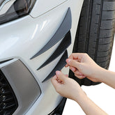 Auto Bumpervinnen Set (4 stuks) – Sportieve Diffuser Look, Zelfklevend