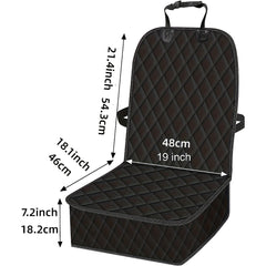 2x Luxe Auto Stoelhoezen – Waterdicht & Antislip | Universele Pasvorm voor Voorstoelen