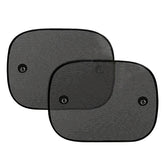 2x Auto Zonneschermen voor Zijruiten – Universeel, Inklapbaar & UV-werend met Zuignap