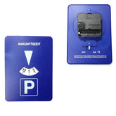 Arrival Time Display Car Parking Disc Timer Clock