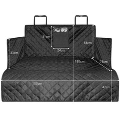 Waterdichte Hondenbeschermhoes voor Achterbank of Kofferbak – Auto Bescherming voor Huisdieren