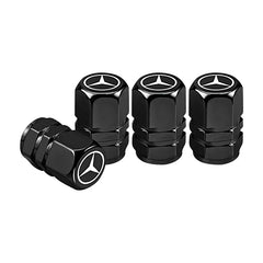 4Pcs Styling Wheel Tire Valve Air Stem Cap Duust Covers For Mercedes Benz