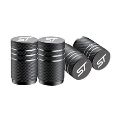 Car Wheel Tire Valve Caps Tyre Stem Covers Airdust Waterproof For Ford