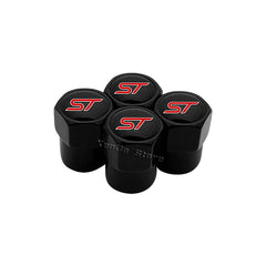 4PCS Car Wheel Tire Valve Stem Caps Airtight Cover For Ford ST Line Focus X 2 3 Mondeo Fiesta Kuga MK2 MK3 MK4 Tyre Accessories