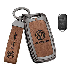 Luxe Autosleutel Cover – Beschermende Sleutelhoes voor Volkswagen