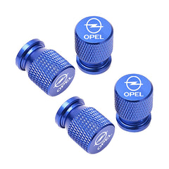 Car Wheel Tire Valve Caps Tyre Stem Covers Airdust Waterproof For Opel