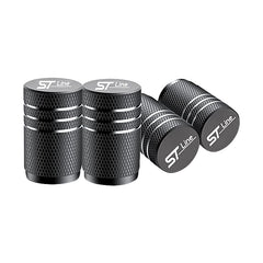 Car Wheel Tire Valve Caps Tyre Stem Covers Airdust Waterproof For Ford