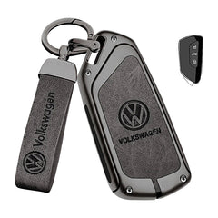Premium Autosleutel Cover – Leren Beschermhoes voor Volkswagen Sleutels