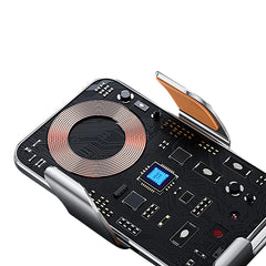 15W Draadloze Autohouder met Infraroodsensor – Qi Fast Charging – Universeel voor iPhone & Samsung