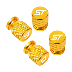 Car Wheel Tire Valve Caps Tyre Stem Covers Airdust Waterproof For Ford