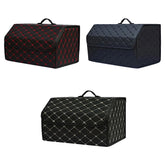 Premium Leren Kofferbak Organizer – Opvouwbaar & Extra Stevig (S/M/L)