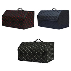 Premium Leren Kofferbak Organizer – Opvouwbaar & Extra Stevig (S/M/L)