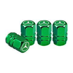 4Pcs Styling Wheel Tire Valve Air Stem Cap Duust Covers For Mercedes Benz