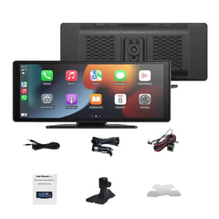 Draadloze FM Transmitter Auto – Bluetooth Muziekspeler met Snellader & Spanningsmeter