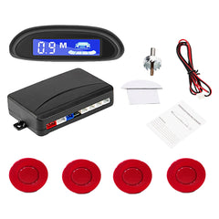 EURS Parkeersensoren Set met LED-display – 4 sensoren, 22mm