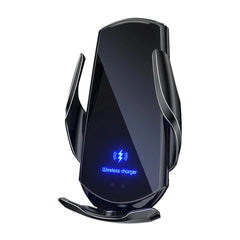 New Upgrade Car Mobile Phone Holder 15w Wireless Charging Portable Car Holder Cellphone Bracket Stand In Car Device