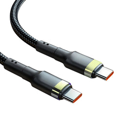 120W USB-C Snellaadkabel – (0,25m tot 2m)