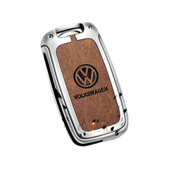 Luxe Autosleutel Cover – Beschermende Sleutelhoes voor Volkswagen