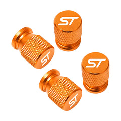 Car Wheel Tire Valve Caps Tyre Stem Covers Airdust Waterproof For Ford