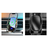 Wireless Phone Charger with Gravity Car Holder Stand