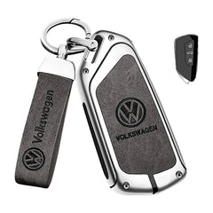 Premium Autosleutel Cover – Leren Beschermhoes voor Volkswagen Sleutels