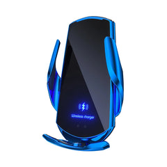 New Upgrade Car Mobile Phone Holder 15w Wireless Charging Portable Car Holder Cellphone Bracket Stand In Car Device