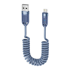 2.4A Oplaadkabel Auto iPhone – Lentevormig & Flexibel | 1.8m Snelladen