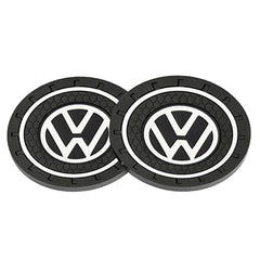 Anti-Slip Cupholder Pads – Set van 2 Stuks voor Volkswagen
