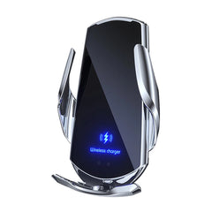 New Upgrade Car Mobile Phone Holder 15w Wireless Charging Portable Car Holder Cellphone Bracket Stand In Car Device