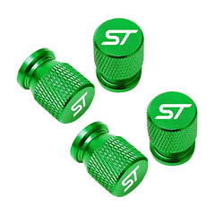 Car Wheel Tire Valve Caps Tyre Stem Covers Airdust Waterproof For Ford