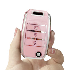 TPU Autosleutel Cover – Luxe Bescherming & Stijlvolle Pasvorm voor KIA Modellen