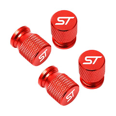 Car Wheel Tire Valve Caps Tyre Stem Covers Airdust Waterproof For Ford