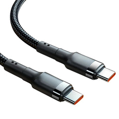 120W USB-C Snellaadkabel – (0,25m tot 2m)