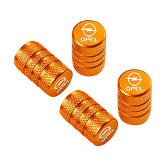 Car Wheel Tire Valve Caps Tyre Stem Covers Airdust Waterproof For Opel