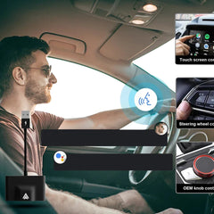 Wireless CarPlay Adapter For Android/Apple Wired to Wireless Android Auto Dongle Car play USB Connection Auto Car Adapter