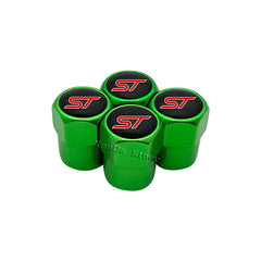 4PCS Car Wheel Tire Valve Stem Caps Airtight Cover For Ford ST Line Focus X 2 3 Mondeo Fiesta Kuga MK2 MK3 MK4 Tyre Accessories