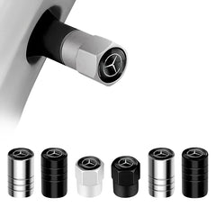 4Pcs Styling Wheel Tire Valve Air Stem Cap Duust Covers For Mercedes Benz