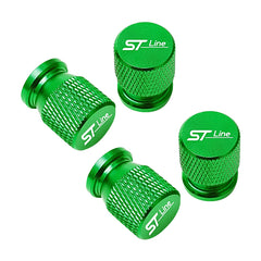 Car Wheel Tire Valve Caps Tyre Stem Covers Airdust Waterproof For Ford