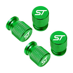 Car Wheel Tire Valve Caps Tyre Stem Covers Airdust Waterproof For Ford