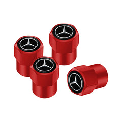 4Pcs Styling Wheel Tire Valve Air Stem Cap Duust Covers For Mercedes Benz