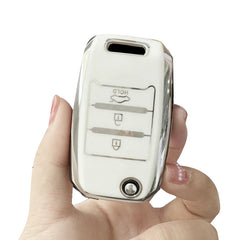 TPU Autosleutel Cover – Luxe Bescherming & Stijlvolle Pasvorm voor KIA Modellen