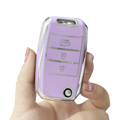TPU Autosleutel Cover – Luxe Bescherming & Stijlvolle Pasvorm voor KIA Modellen
