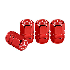 4Pcs Styling Wheel Tire Valve Air Stem Cap Duust Covers For Mercedes Benz