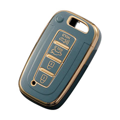 Sleutelhoes Hyundai & Kia Smart Key – TPU Bescherming voor 3 of 4-knops modellen