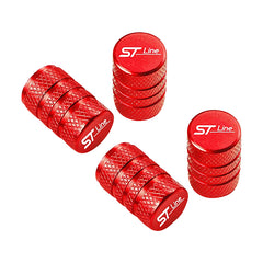 Car Wheel Tire Valve Caps Tyre Stem Covers Airdust Waterproof For Ford