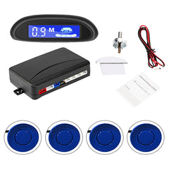 EURS Parkeersensoren Set met LED-display – 4 sensoren, 22mm