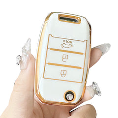 TPU Autosleutel Cover – Luxe Bescherming & Stijlvolle Pasvorm voor KIA Modellen